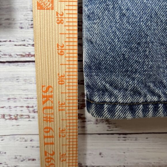 Vintage LL Bean Mens 34x32 Double L Classic Fit Flannel Lined Denim Jeans - Picture 14 of 16